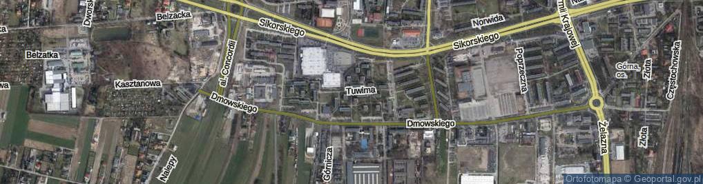 Zdjęcie satelitarne Tuwima Juliana ul.